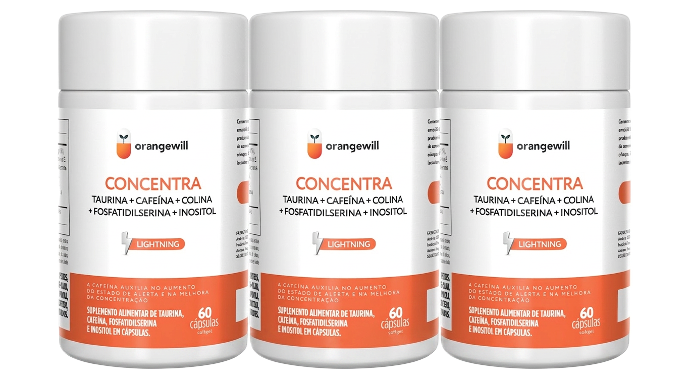 Concentra — 3 frascos