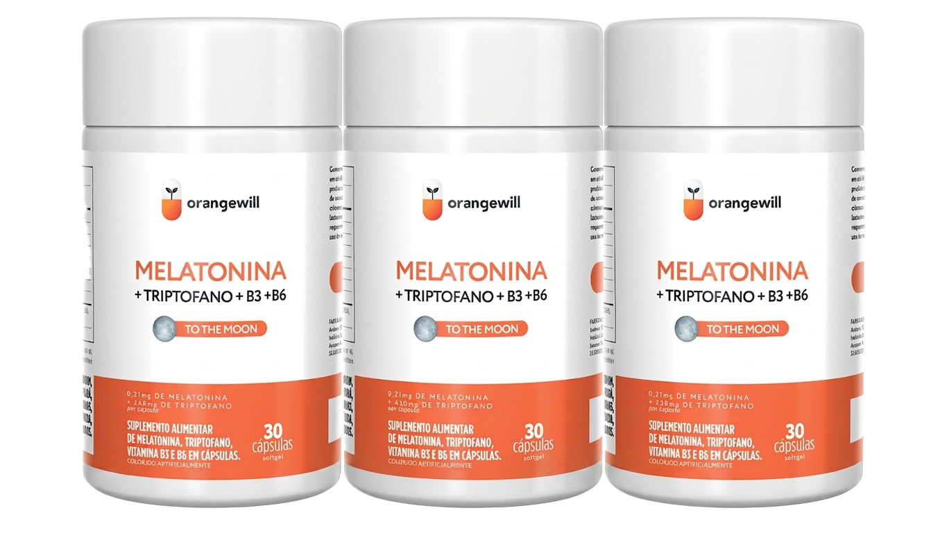 Melatonina — 3 frascos